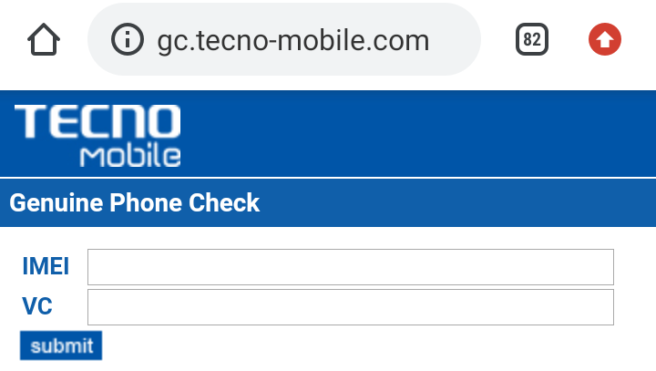 spot detect know a fake Tecno camon 12 phone